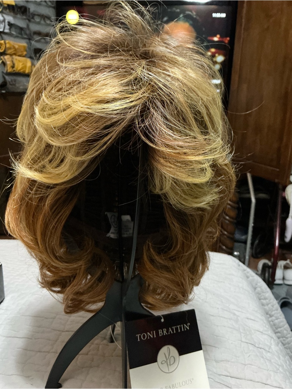 Toni Brattin Alluring Wig in RedBlonde